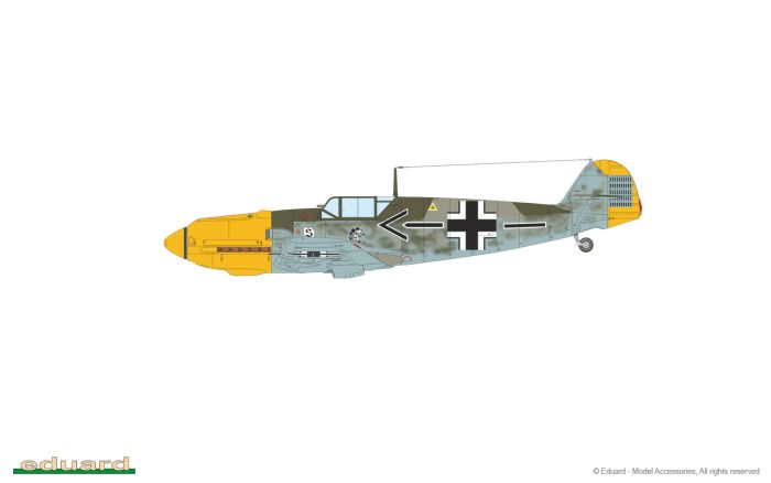 Eduard 1/72 Messerschmitt Bf-109E-4 ProfiPACK Edition EDK7033 - Image 2