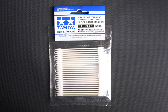 Tamiya Craft Cotton Swab - Triangular/Small 50pcs - Image 2