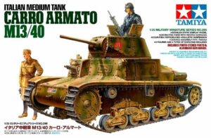 Tamiya Italian Carro Armato M13/40 with 2 figures 1/35 35296