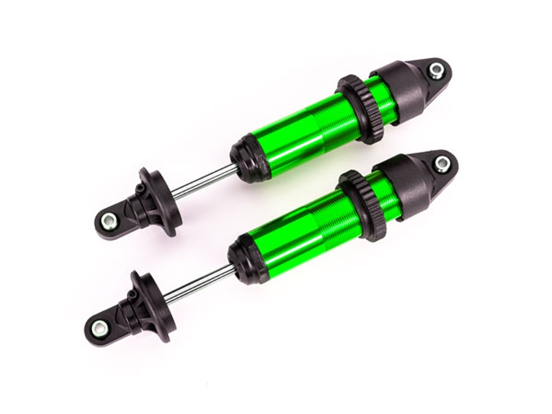Traxxas GTX Medium Shocks (Aluminium, Green Anodized) (2)