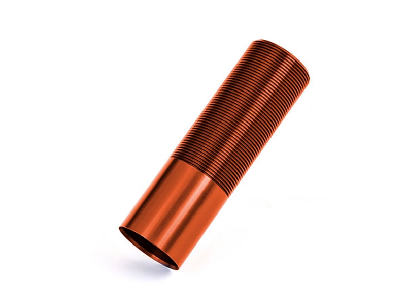 Traxxas Medium GTX Shock Body (Aluminium Orange Anodized) (1)