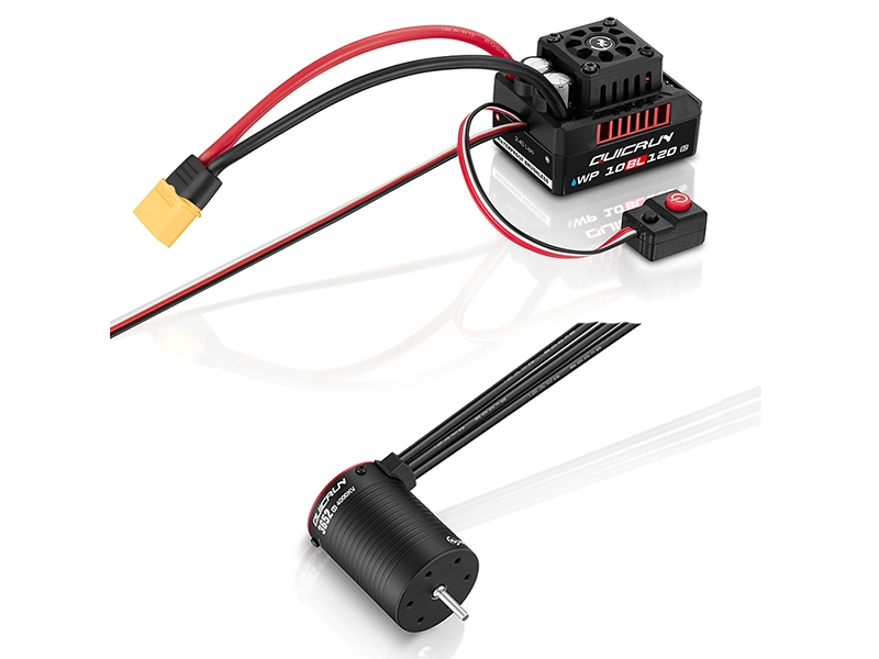 HOBBYWING QUICRUN COMBO ESC G2 10BL120/3652SL 3250KV G2 MOTOR HW38030207