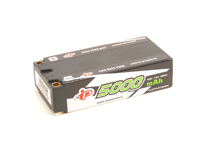 Intellect LiPo LiHV 5000mAh 2s 25.1mm Shorty 7.6v