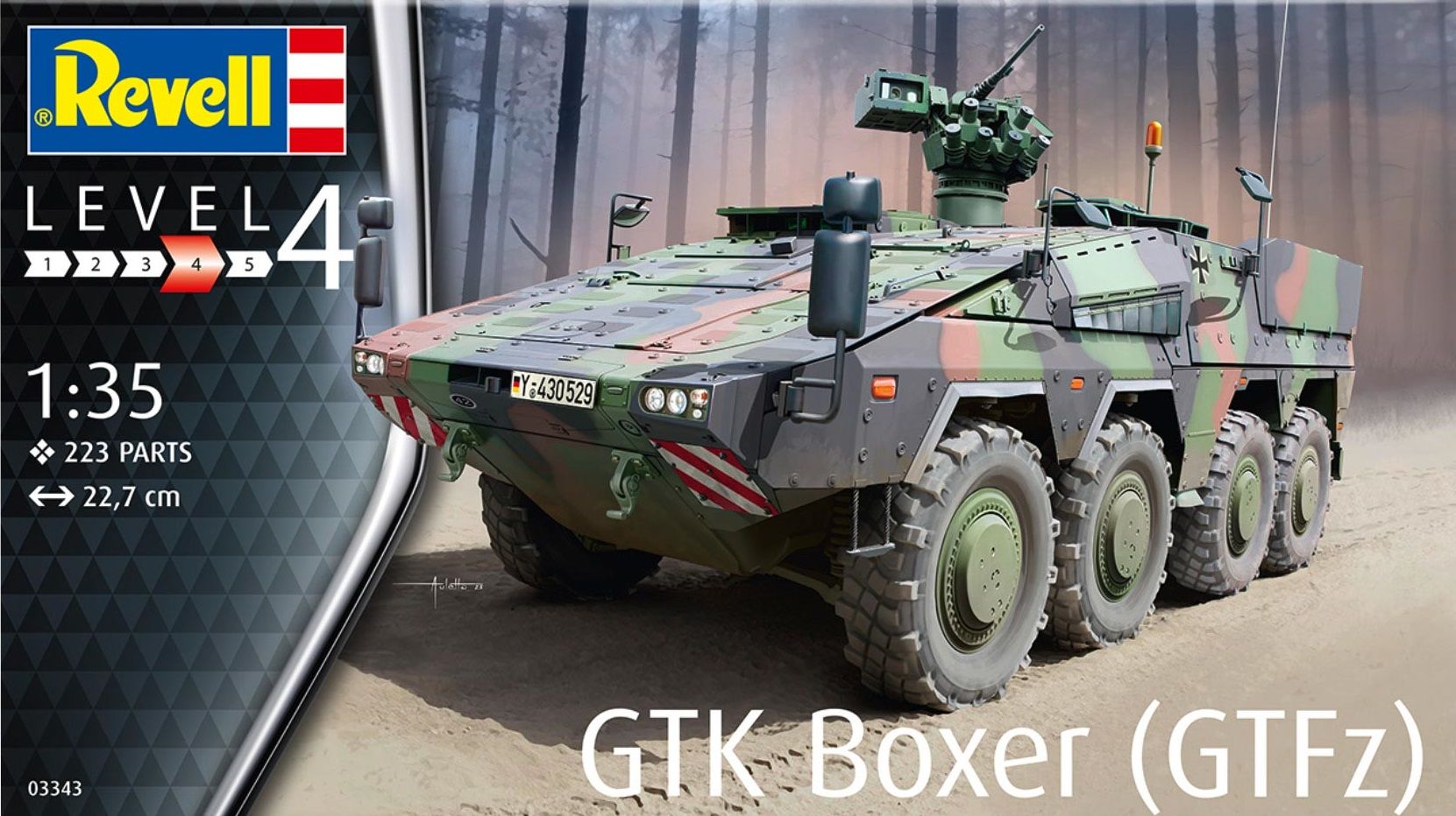 Revell GTK Boxer GTFz 1/35 03343