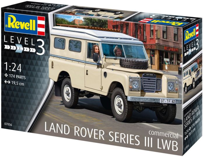 Revell Land Rover Series III LWB (Commercial) 1/24 07056