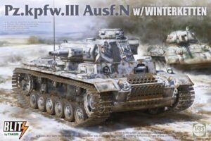 Takom 1/35 German Panzer III Ausf N with Winterketten