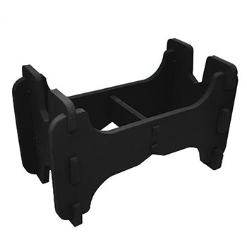 MACGREGOR EVA MODEL AIRCRAFT STAND (BLACK)