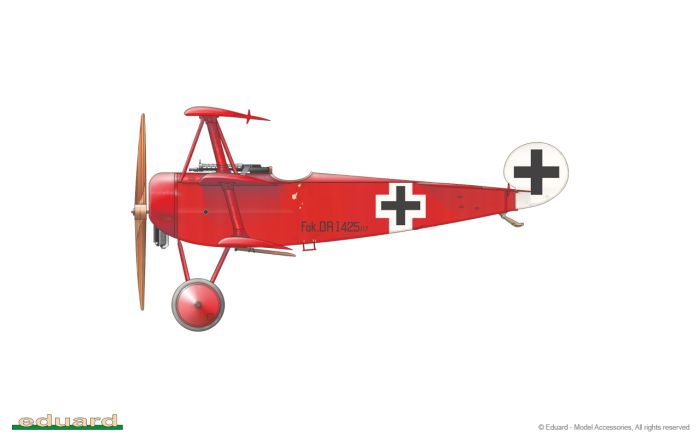 Eduard 1/48 Fokker Dr.I ProfiPACK Edition EDK8162