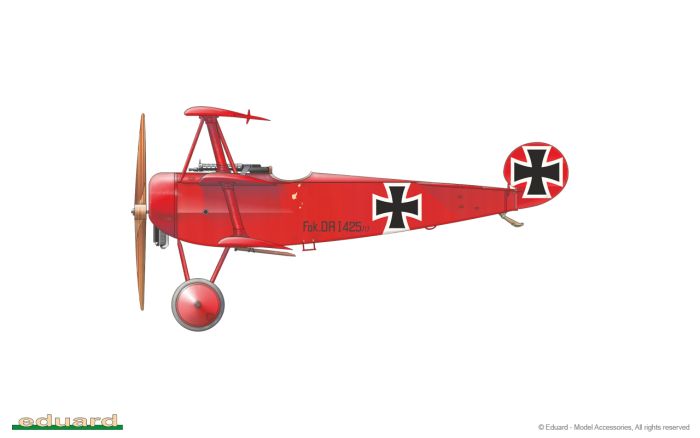 Eduard 1/48 Fokker Dr.I ProfiPACK Edition EDK8162