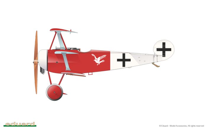 Eduard 1/48 Fokker Dr.I ProfiPACK Edition EDK8162