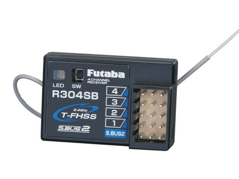 Futaba T4PM Plus - 4-Channel 2.4GHz T-FHSS and R304SB Combo