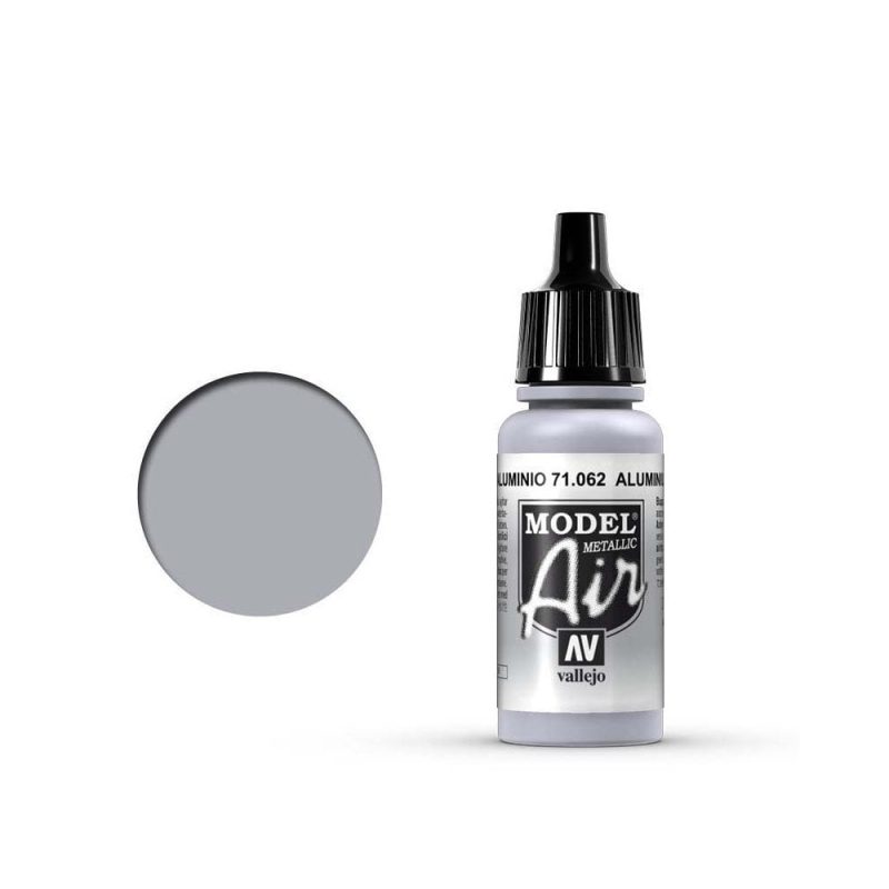 17ml Aluminium Metallic Vallejo Model Air
