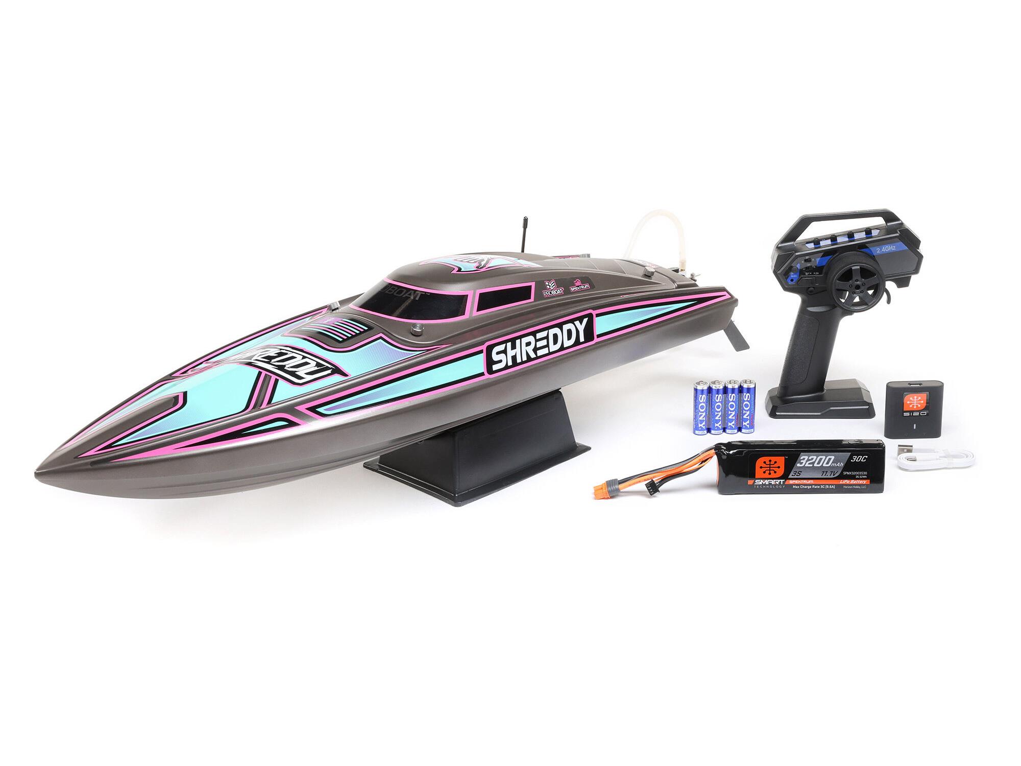 Recoil 2 V2 26" Self-Righting Brushless Deep-V RTR, Shreddy - Image 10