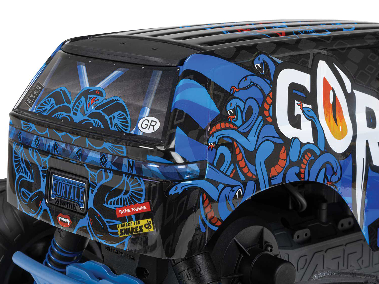 1/10 GORGON MEGA 550 2WD MT (no Battery/Charger) Blue - Image 14