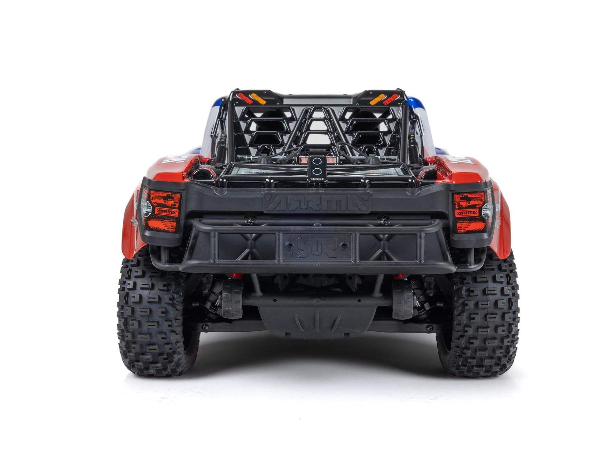Arrma 1/8 MOJAVE 4S 4X4 BLX DT (with Centre Diff) RTR Blue C-ARA4404T2 - Image 9