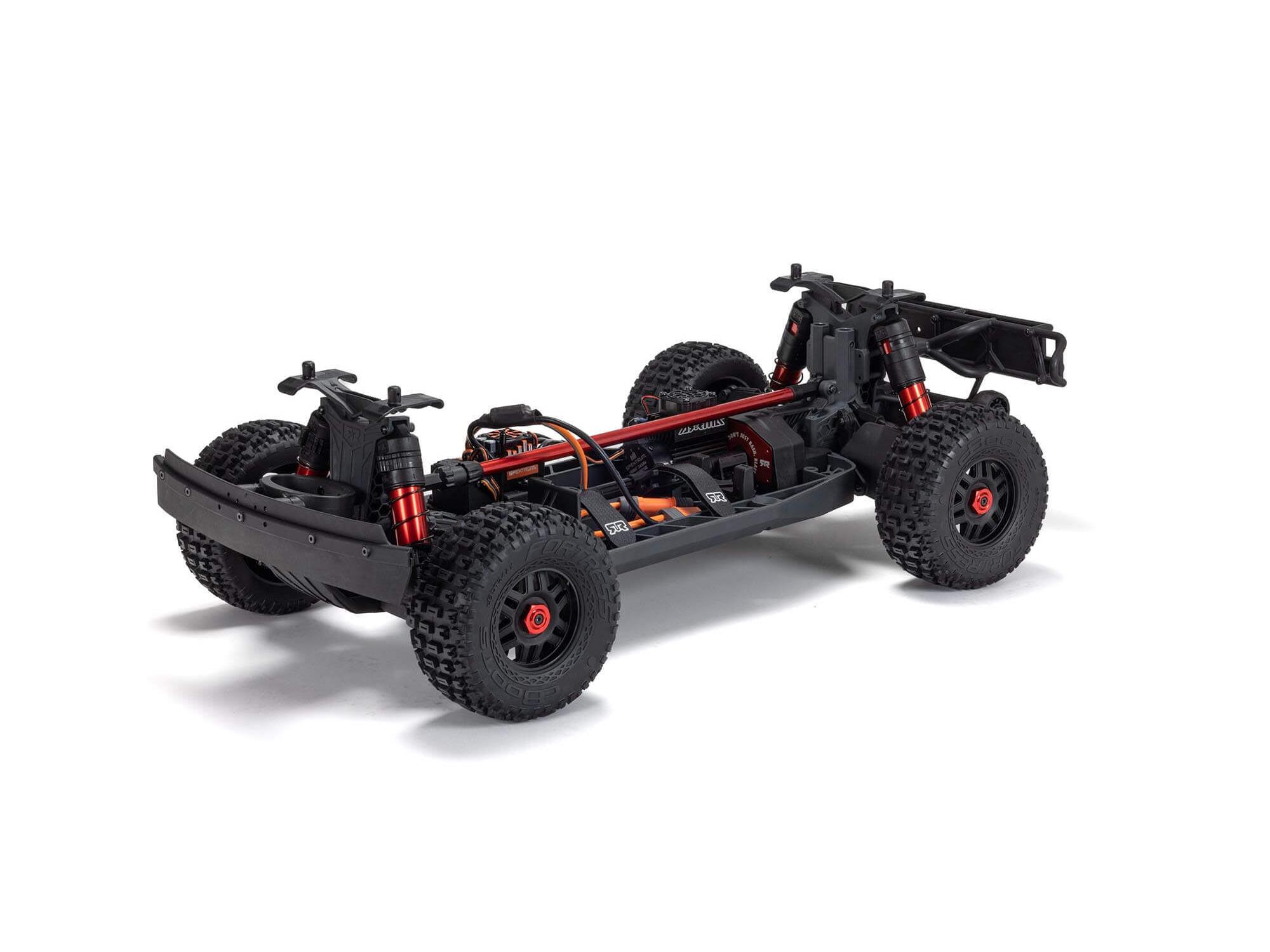 Arrma 1/8 MOJAVE 4S 4X4 BLX DT (with Centre Diff) RTR Blue C-ARA4404T2 - Image 11