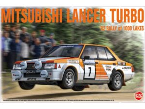 NuNo Model Kit Mitsubishi Lancer Turbo 1982 1000Lakes Rally