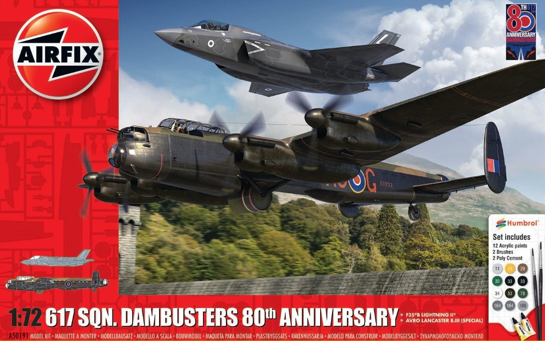 AIRFIX 617 Sqn. Dambusters 80th Anniversary - Gift Set A50191