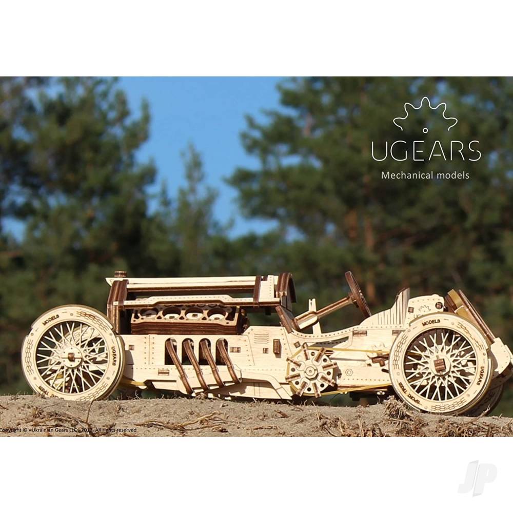 UGears U-9 Grand Prix Car UGR70044 - Image 8