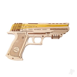 Ugears Wolf-01 Handgun wooden puzzle UGR70047