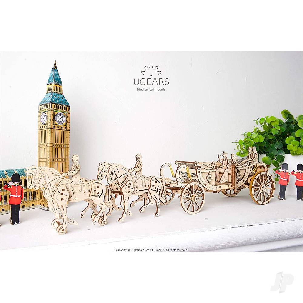 UGears Royal Carriage (Limited Edition) UGR70050 - Image 6