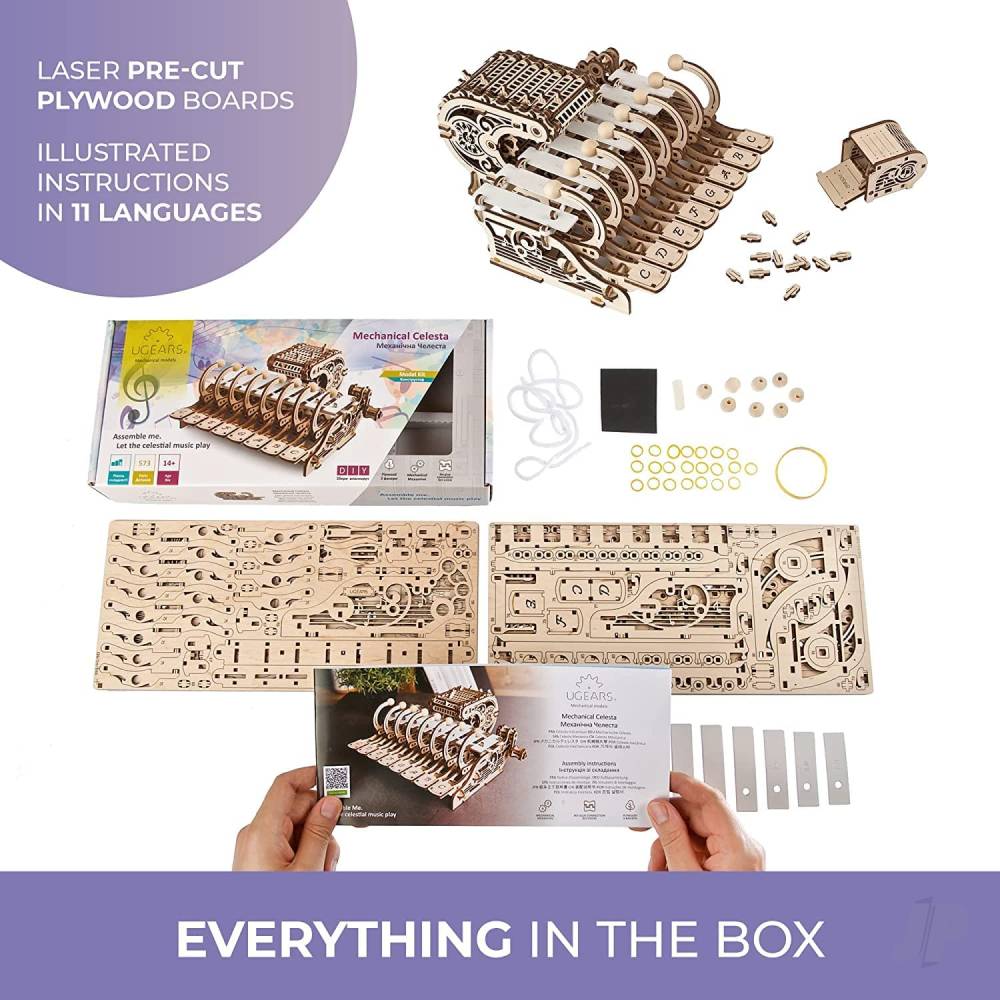 UGears Mechanical Celesta UGR70178 - Image 8
