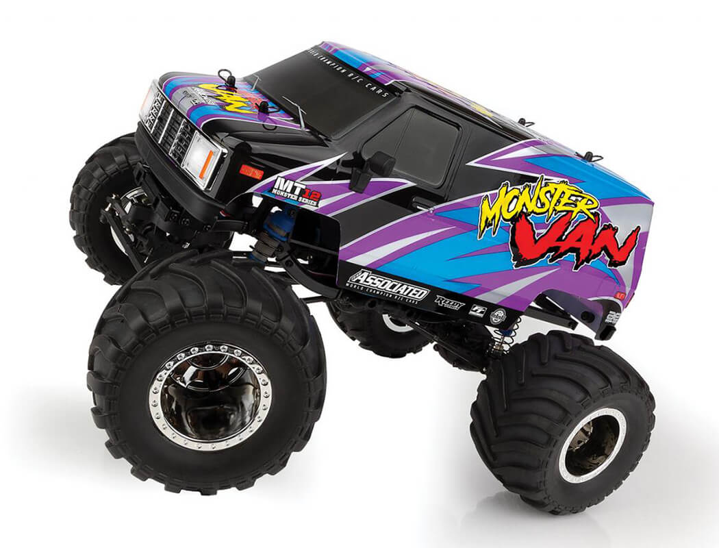 TEAM ASSOCIATED MT12 MONSTER VAN RTR COMBO - Image 8