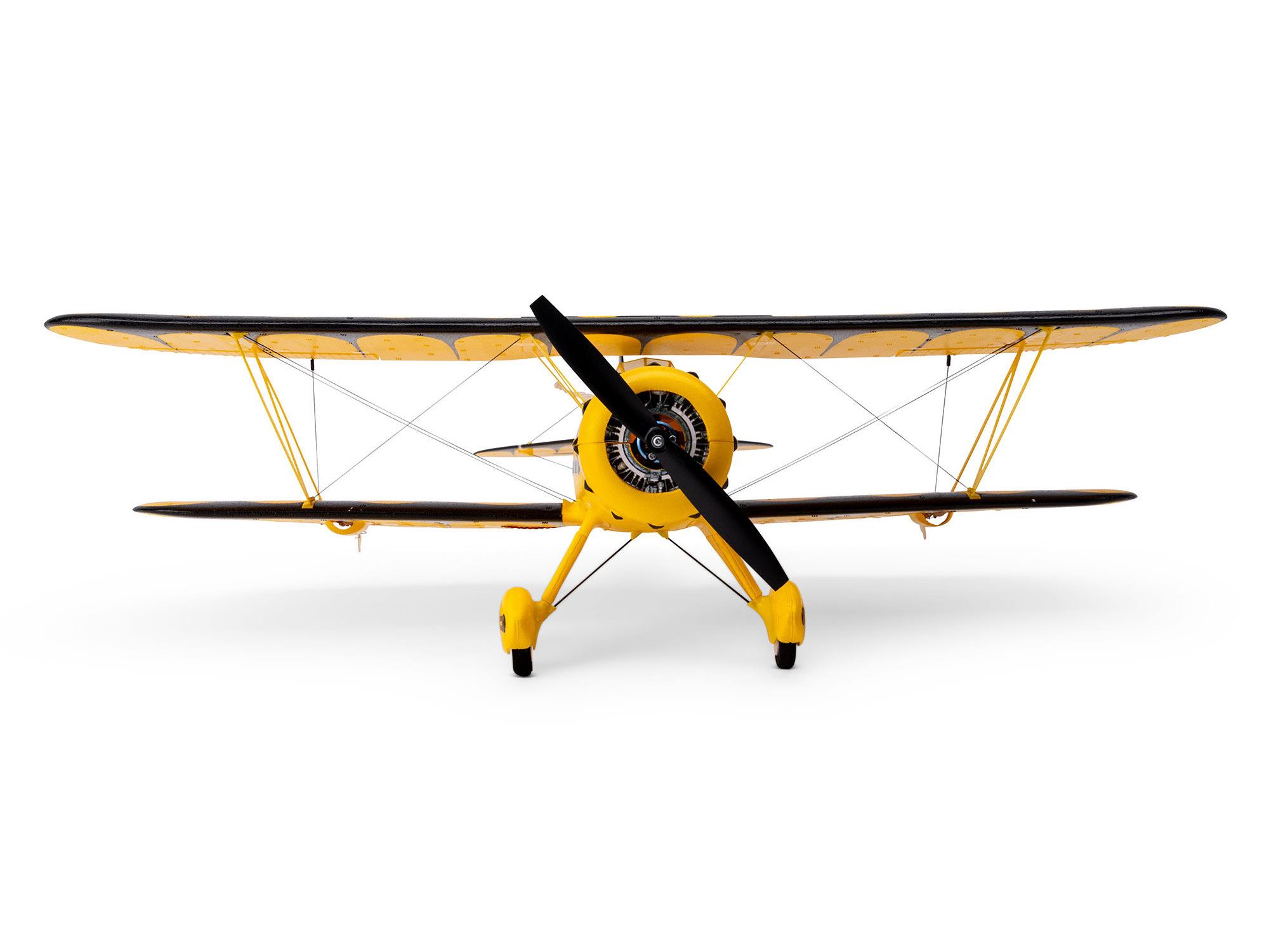 E-FLite UMX WACO Yellow BNF Basic with AS3X and SAFE Select EFLU53550Y