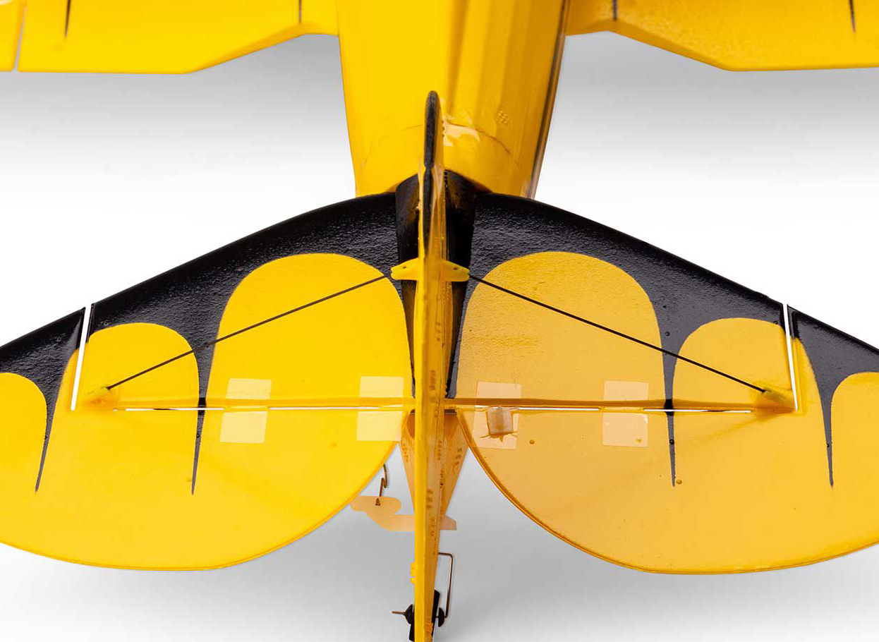 E-FLite UMX WACO Yellow BNF Basic with AS3X and SAFE Select EFLU53550Y