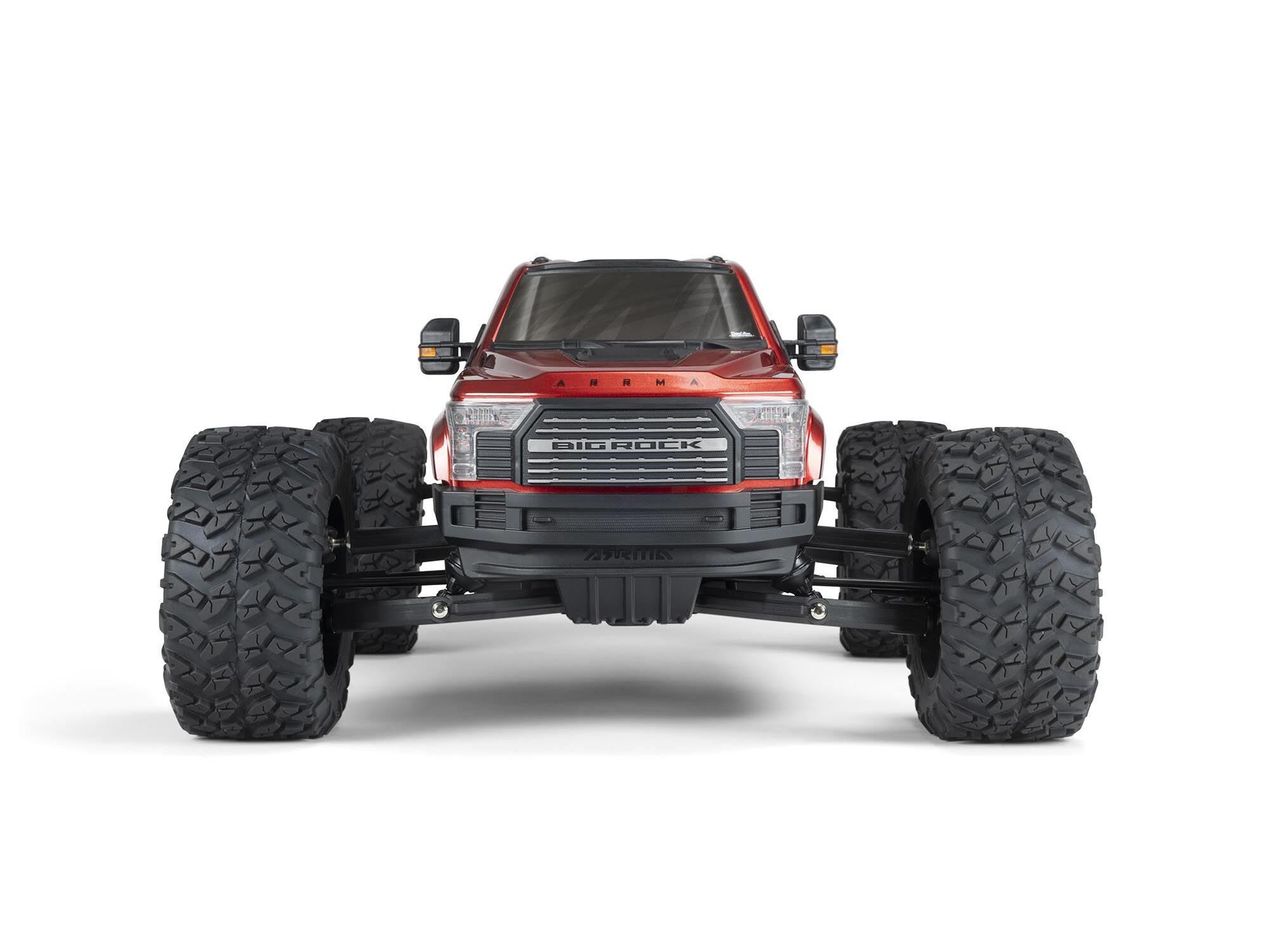 Arrma Big Rock Red 6s 4X4 BLX Monster Truck 1/7 ARA7612T2