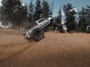 Arrma Big Rock White 6s 4X4 BLX Monster Truck RTR 1/7 ARA7612T3