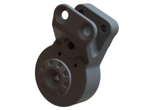 Arrma Direct Mount Servo Saver Black 23T Spline