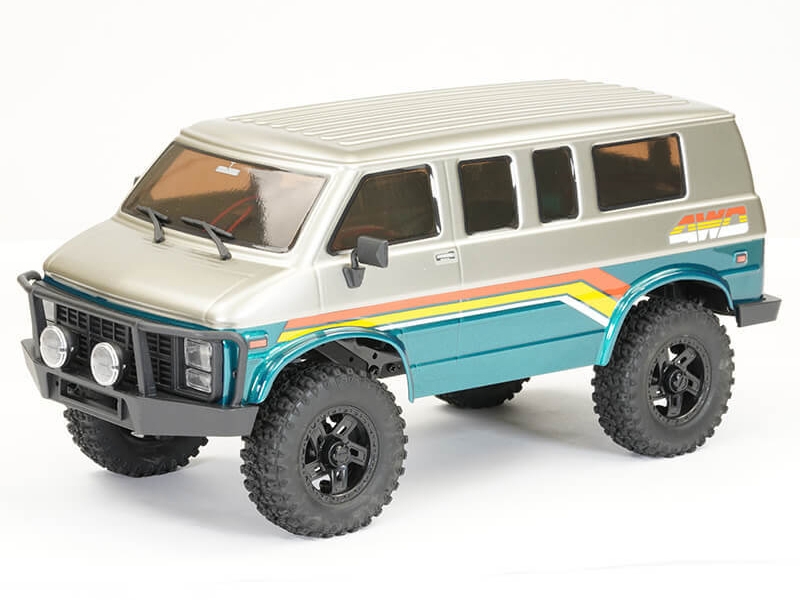 FTX Outback Mini XP 1:18 Evo Van Trail RTR - Metal Grey