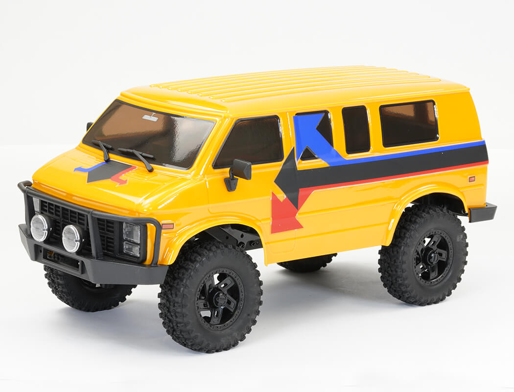 FTX Outback Mini XP 1:18 Evo Van Trail RTR - Mustard Yellow