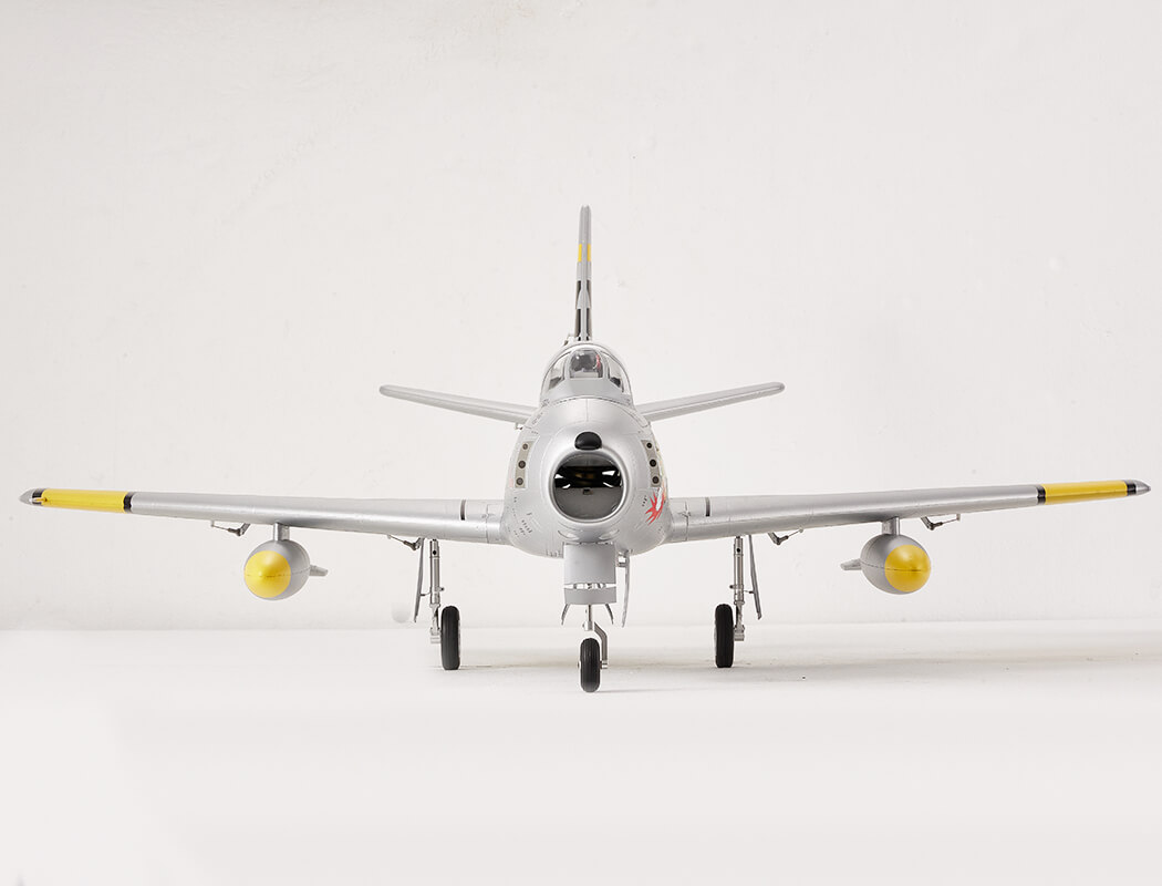 FMS 80MM F-86 THE HUFF PNP SILVER FMS143PSL