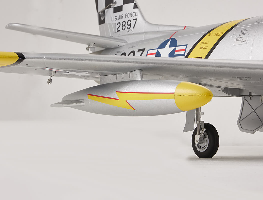 FMS 80MM F-86 THE HUFF PNP SILVER FMS143PSL