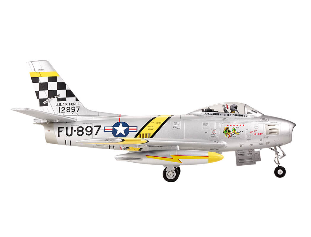 FMS 80MM F-86 THE HUFF PNP SILVER FMS143PSL