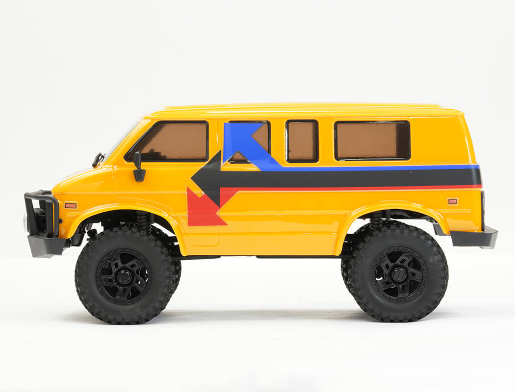 FTX Outback Mini XP 1:18 Evo Van Trail RTR - Mustard Yellow