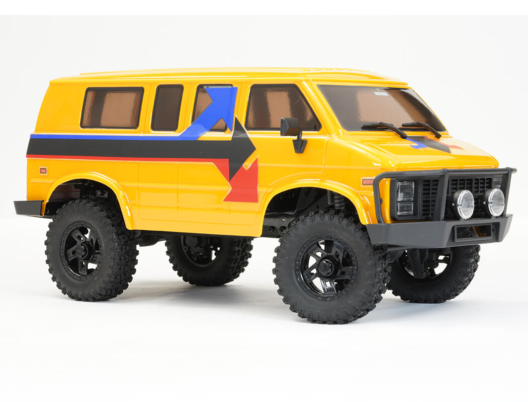 FTX Outback Mini XP 1:18 Evo Van Trail RTR - Mustard Yellow