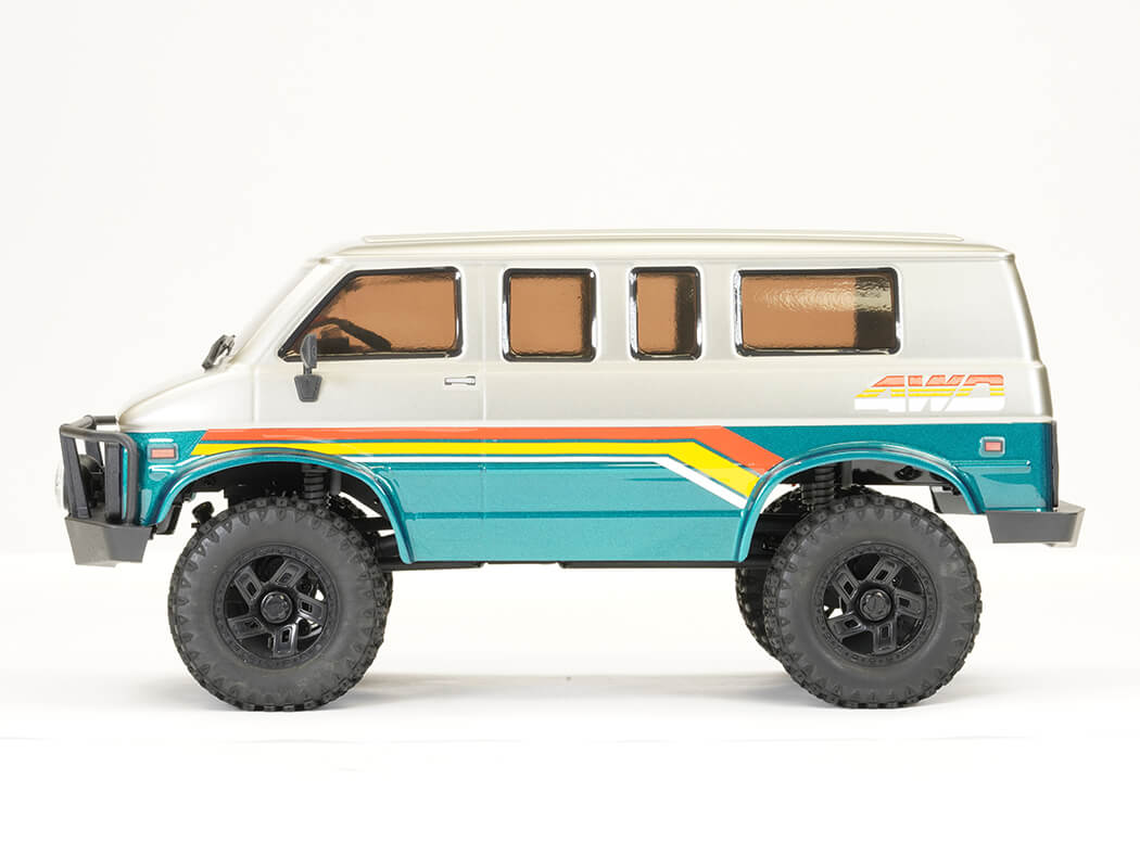 FTX Outback Mini XP 1:18 Evo Van Trail RTR - Metal Grey
