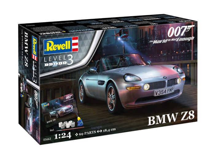 Revell James Bond "BMW Z8" Gift Set 1/24 05662