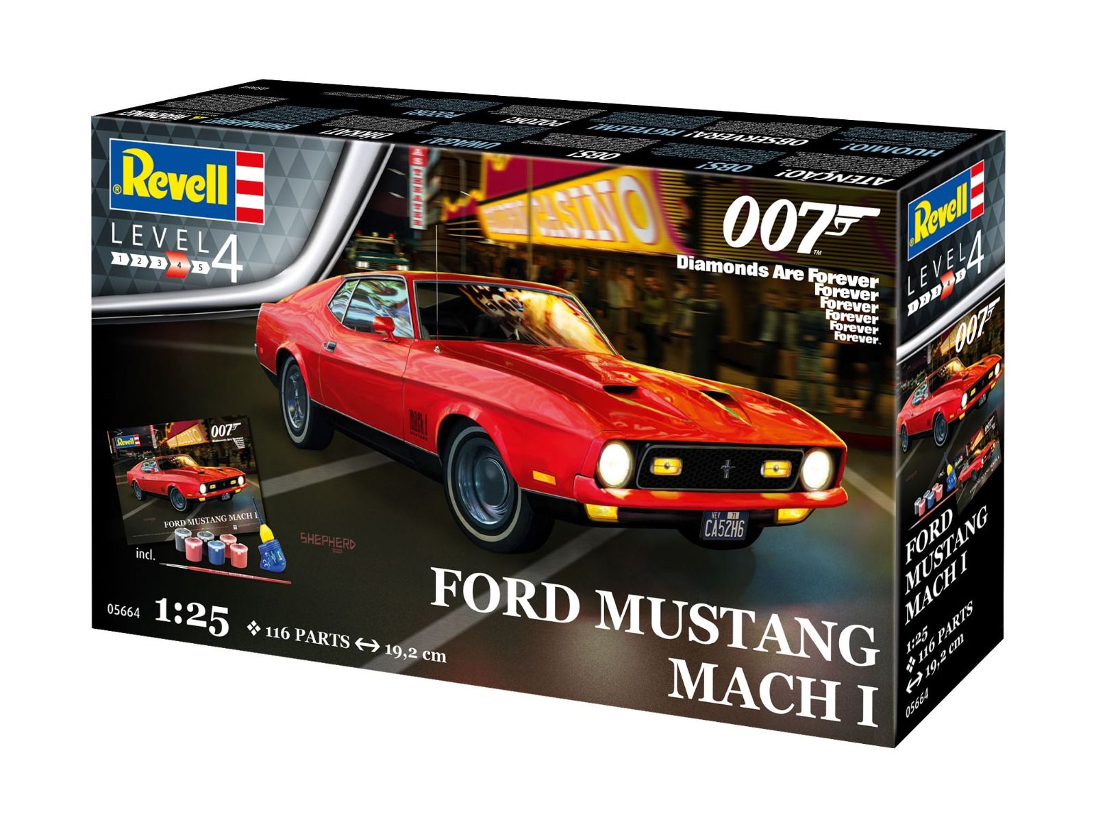 Revell James Bond "Ford Mustang Mach 1" Gift Set 1/24 05664
