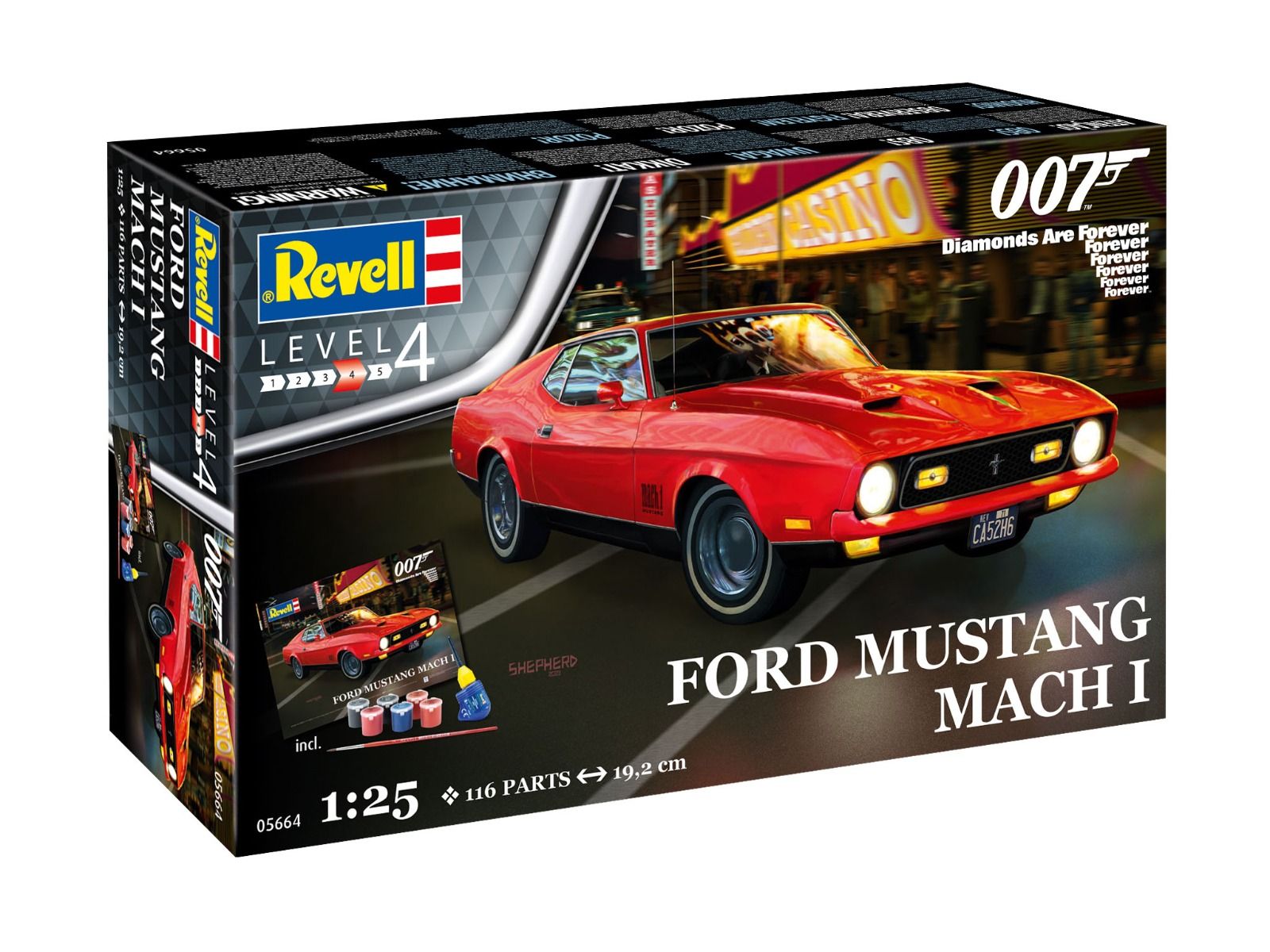 Revell James Bond "Ford Mustang Mach 1" Gift Set 1/24 05664