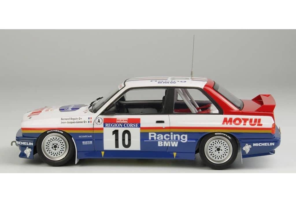 Beemax 1/24 BMW M3 E30 Tour de Corse 1987 Limited Edition Model Kit BX24029 - Image 4
