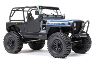 Axial 1/10 SCX10 III Jeep CJ-7 4WD Brushed RTR - Grey