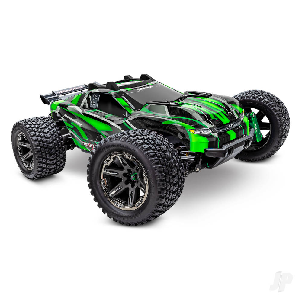 Rustler Ultimate 4X4 VXL 1:10 4WD RTR Brushless Electric Short Course Truck, Green TRX67097-4-GRN