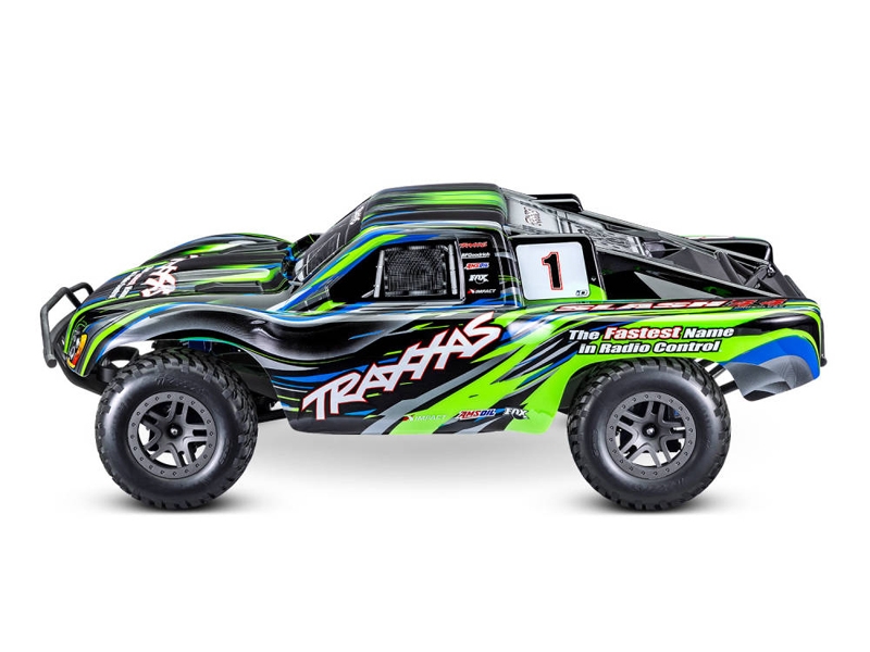 Traxxas Slash 4X4 BL-2S 1:10 4WD RTR Brushless Electric Short Course Truck, Green TRX68154-4-GRN - Image 3