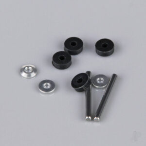 Twister Spindle set Inc Spindle / Dampners / Spacers (Ninja 250) (10 pcs)