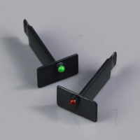 Twister Rear Stabiliser Grey (2pcs) (for BO-105)