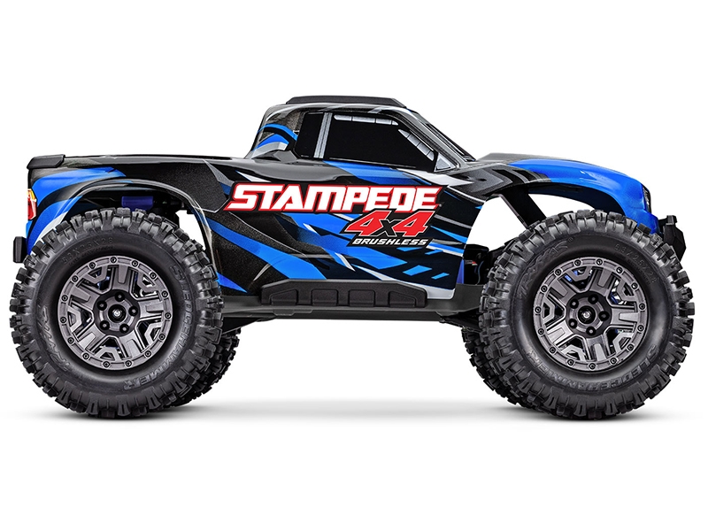 Traxxas Stampede 4X4 Brushless BL-2S RTR - Blue TRX67154-4-BLUE - Image 2